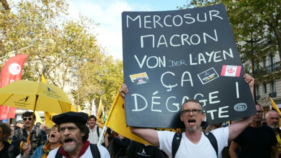 "Mercosur, mort à coup sûr": la Confédération paysanne marche contre le libre-échange