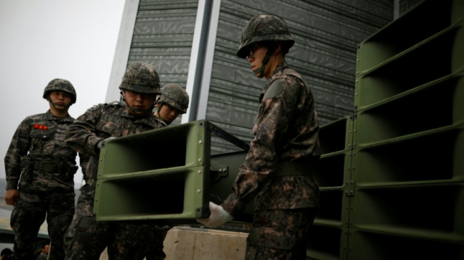 S&uuml;dkorea stellt Lautsprecher-Propaganda Richtung Norden ein