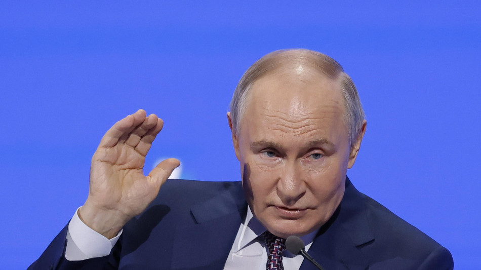 Putin, 'la reazione di Kiev mostrerà quanto vuole la pace'