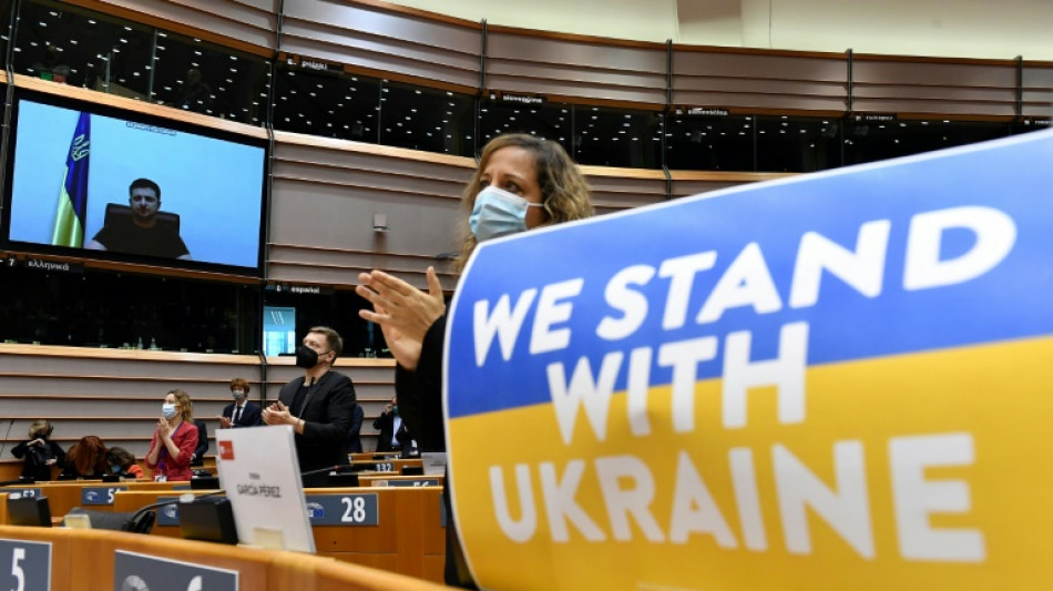 Selenskyj fordert "gleichberechtige" EU-Mitgliedschaft f&uuml;r Ukraine