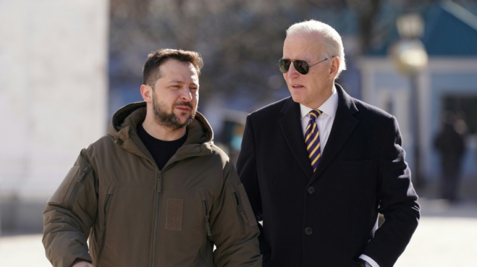 Le week-end de Biden: une messe, un d&icirc;ner... et une visite secr&egrave;te &agrave; Kiev