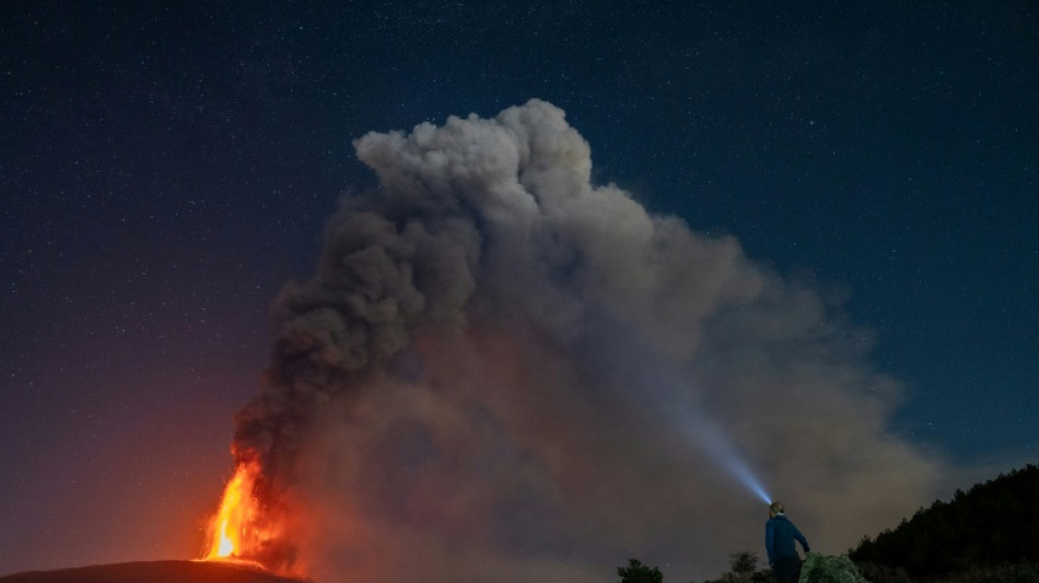 El principal aeropuerto de Sicilia cierra por la erupci&oacute;n del Etna
