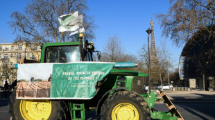 Des centaines de tracteurs &agrave; Paris, d&eacute;monstration de col&egrave;re des agriculteurs