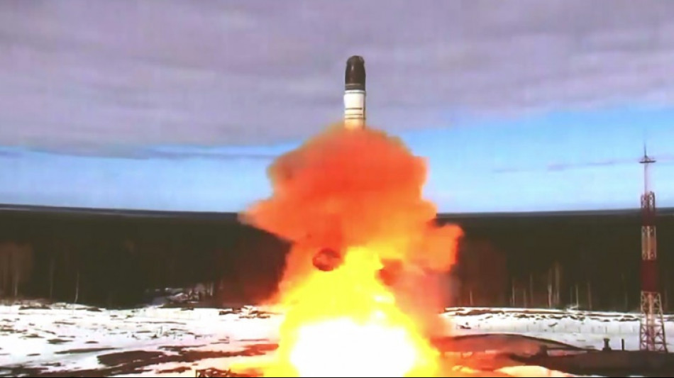 Premier tir d'essai r&eacute;ussi du Sarmat, dernier n&eacute; des missiles balistiques russes