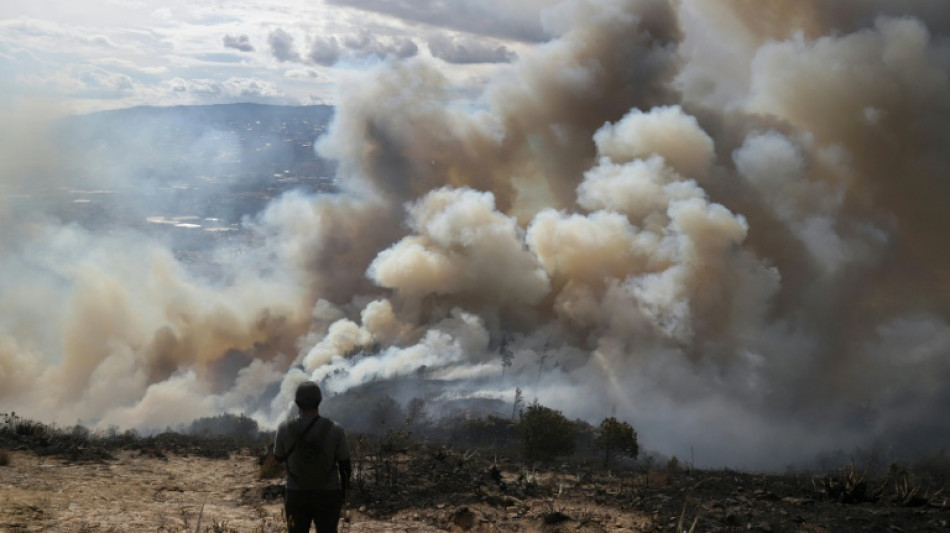 Colombie: un haut lieu touristique menac&eacute; par un incendie, partiellement contr&ocirc;l&eacute;