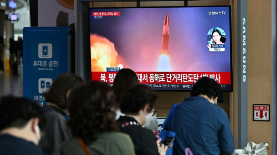 Nouveau tir de missile balistique par la Cor&eacute;e du Nord