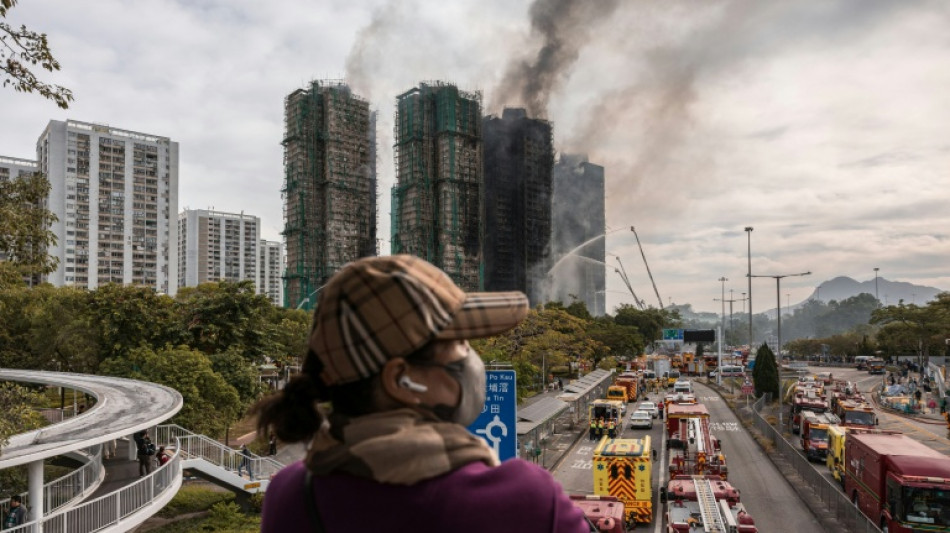 A Hong Kong, au moins 65 morts dans le pire incendie depuis des d&eacute;cennies