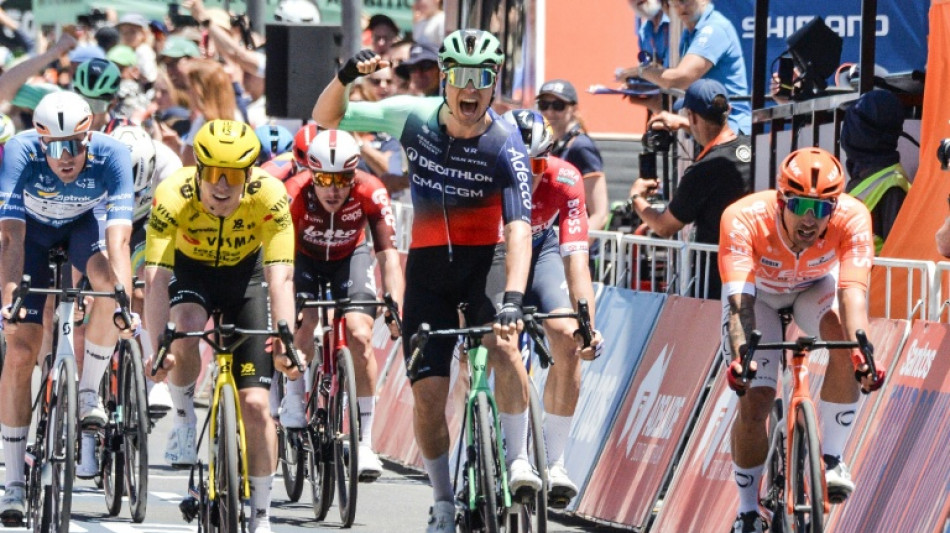 Denmark's Andresen upstages sprint stars to take Tour Down Under opener