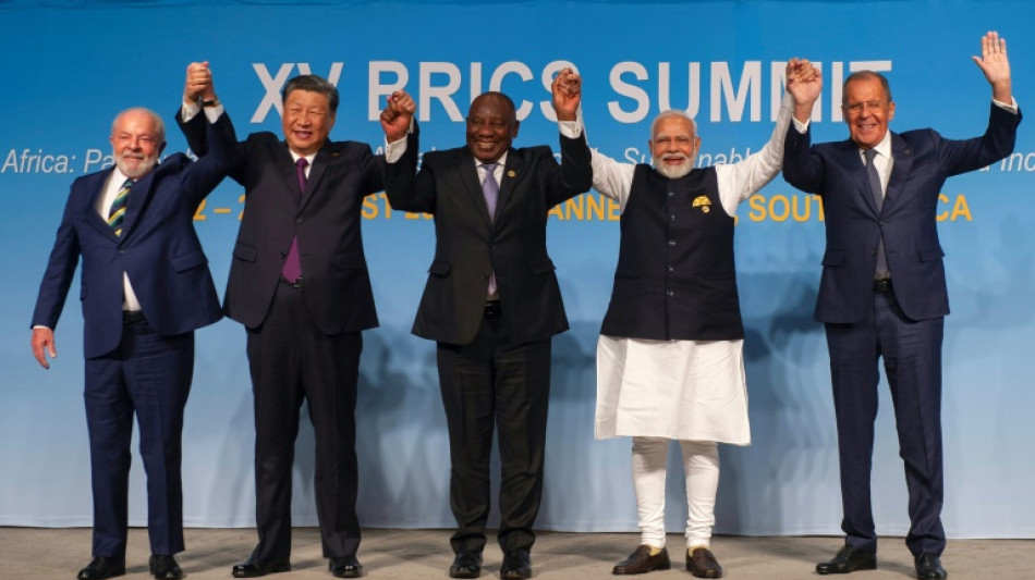 Ramaphosa fordert auf Brics-Gipfel "grundlegende Reform" der Weltordnungspolitik
