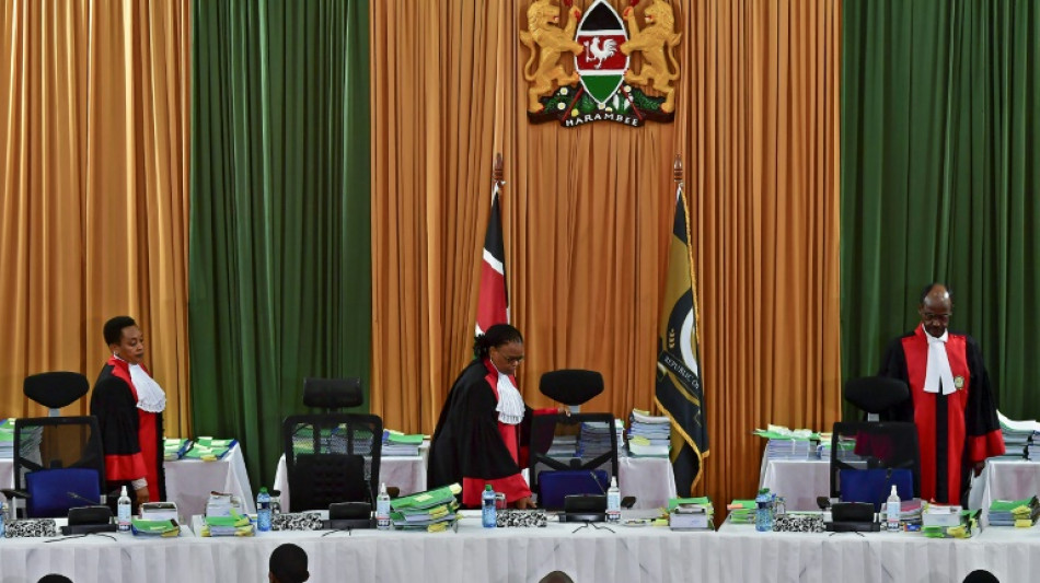 "Moment de v&eacute;rit&eacute;" au Kenya, suspendu au verdict de la Cour supr&ecirc;me sur la pr&eacute;sidentielle