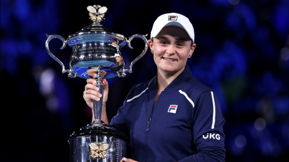 Open d'Australie: Barty enfin reine à Melbourne !