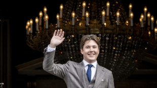 Christian, nouveau prince h&eacute;ritier, bouff&eacute;e d'air frais du Danemark