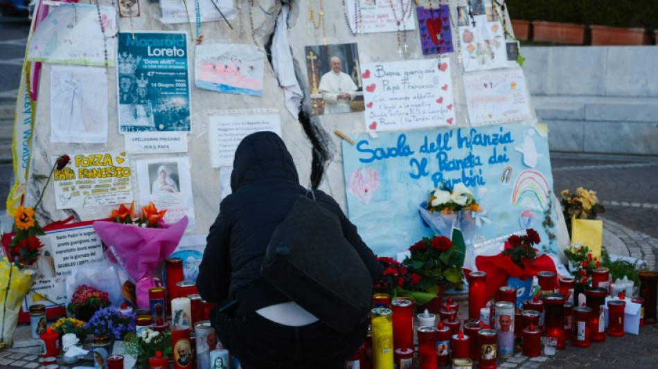 Pope marks three weeks in hospital, releases audio message