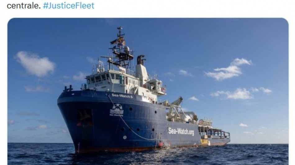 Sea Watch 5, 'Tribunale di Catania ha sospeso il fermo'