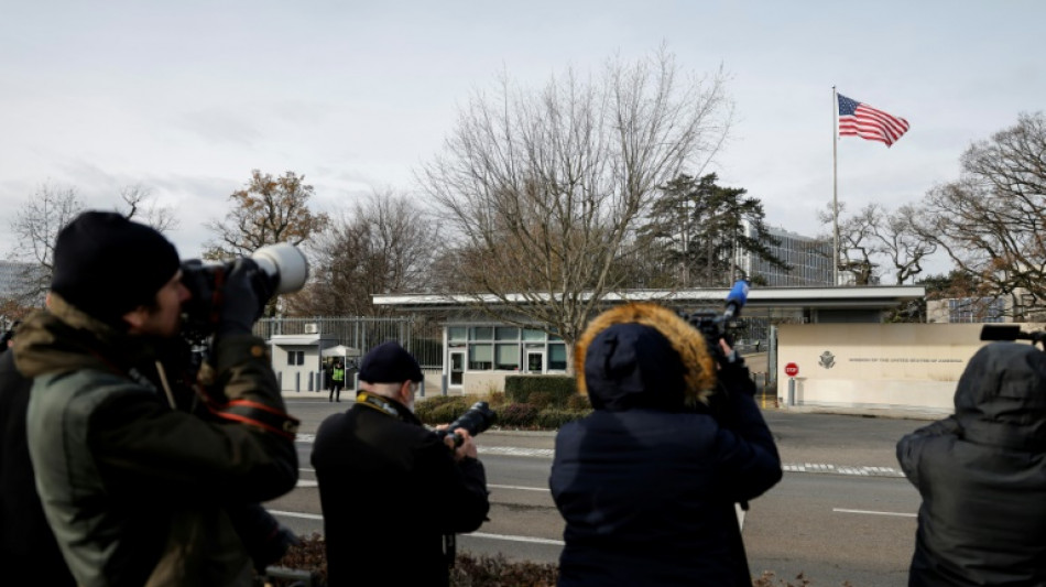 Am&eacute;ricains et Ukrainiens discutent &agrave; Gen&egrave;ve du plan de Trump pour l'Ukraine