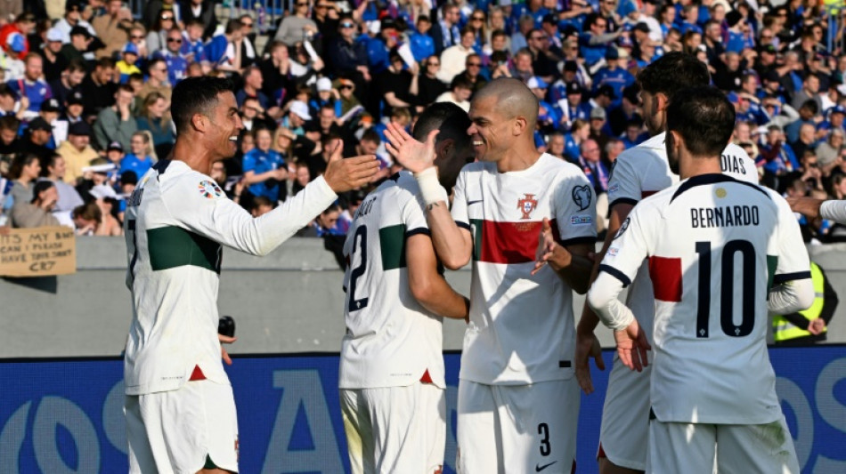 Em seu jogo 200, CR7 marca 123&ordm; gol e d&aacute; vit&oacute;ria suada a Portugal contra a Isl&acirc;ndia