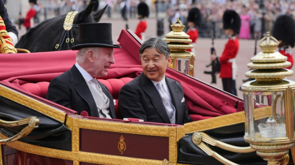 Großer Pomp für japanisches Kaiserpaar bei seltenem Staatsbesuch in London