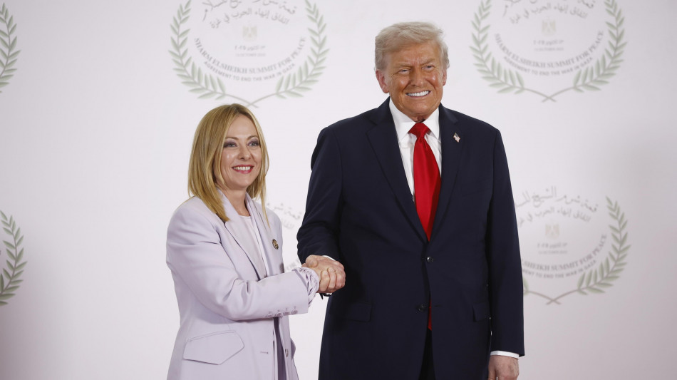 Meloni, l'aumento dei dazi un errore, ho parlato con Trump