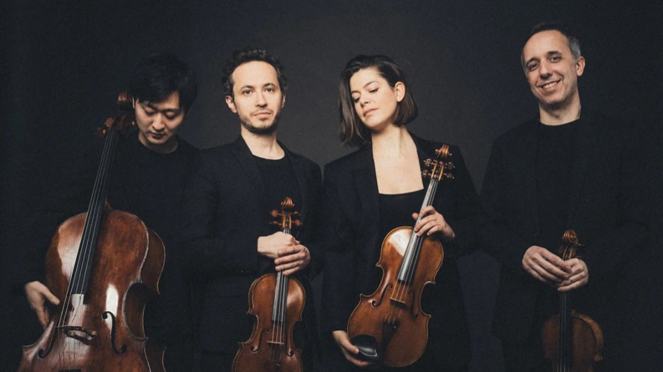 Quatuor &Eacute;b&egrave;ne a Santa Cecilia con i Quartetti di Beethoven