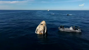 Les deux astronautes am&eacute;ricains enfin de retour sur Terre, apr&egrave;s neuf mois dans l'ISS
