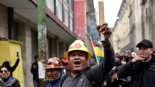 Bolivian miners protest elimination of fuel subsidies 