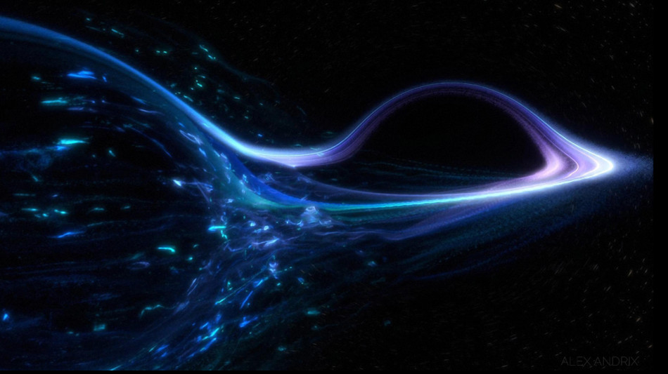 Catturata la prima immagine di una coppia di buchi neri