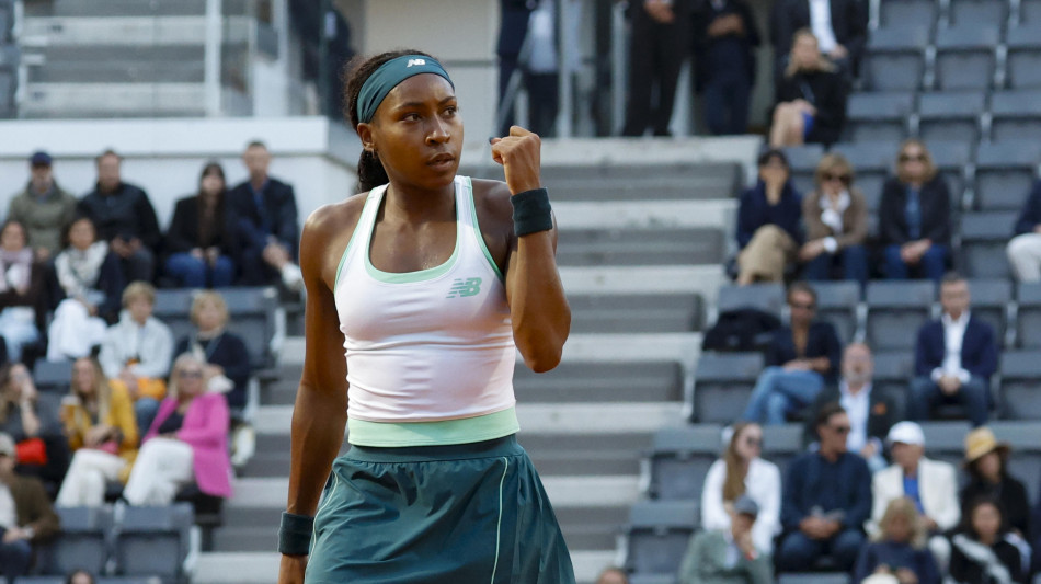 Internazionali: Gauff &egrave; la prima finalista, battuta Cirstea in due set