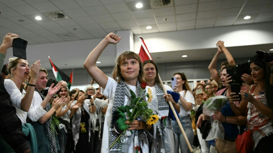 Auch Thunberg dabei: Israel schiebt weitere 171 Aktivisten der Gaza-Hilfsflotte ab