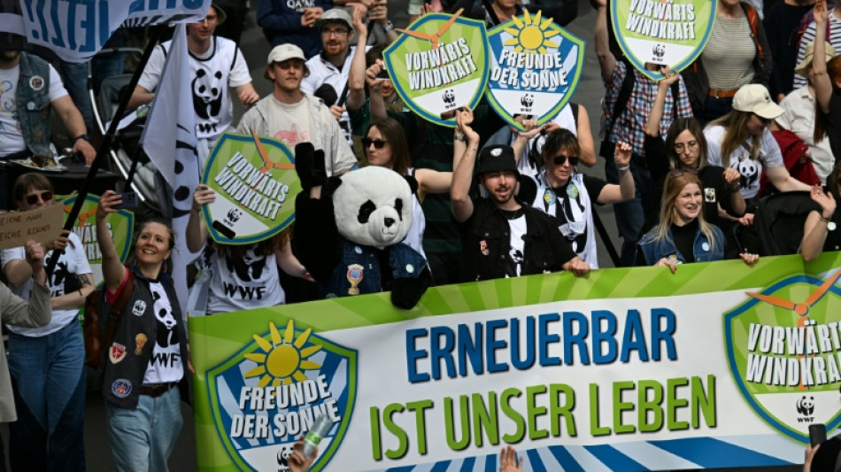 Thousands protest in Germany urging faster green shift