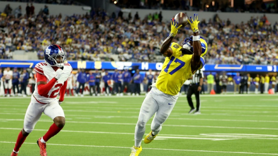 Rams bounce back as Giants reel from Dart injury