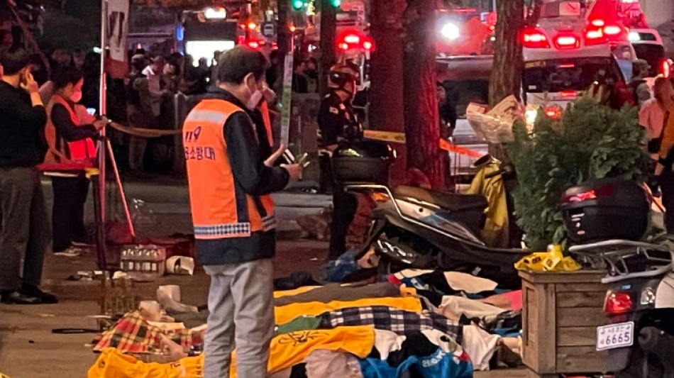 S&eacute;oul: pr&egrave;s de 150 morts dans une bousculade lors d'une f&ecirc;te d'Halloween