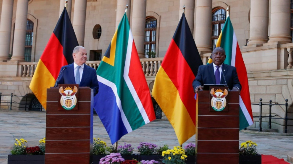 Scholz sichert S&uuml;dafrika Solidarit&auml;t bei Auswirkungen des Ukraine-Krieges zu