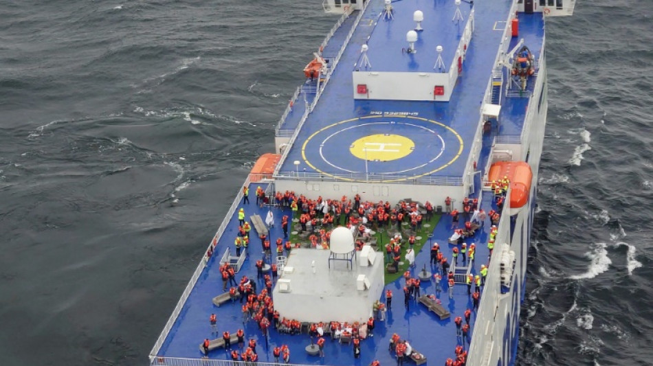 Su&egrave;de: feu &eacute;teint apr&egrave;s un incendie sur un ferry avec 300 personnes
