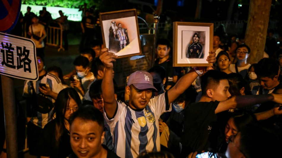 Messi mania reaches fever pitch ahead of Beijing friendly