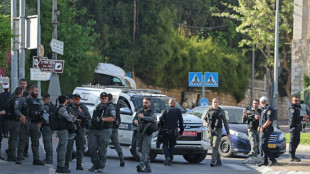 Chasse &agrave; l'homme &agrave; J&eacute;rusalem apr&egrave;s qu'un attentat pr&eacute;sum&eacute; a fait deux bless&eacute;s
