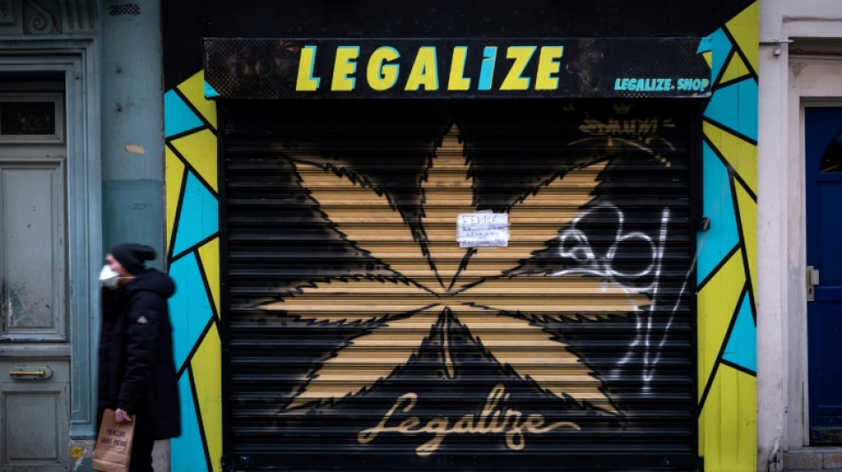 A Marseille, un "appel pour la l&eacute;galisation du cannabis"