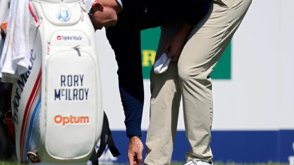 Blister worry hits McIlroy as PGA start looms at Aronimink